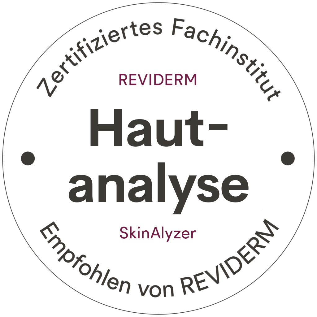 Zeinab Cosmetics in Erfurt Zertifikat - Reviderm Hautanalyse SkinAlyzer